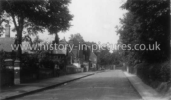 The Village and High Road, Chigwell, Essex. c.1910